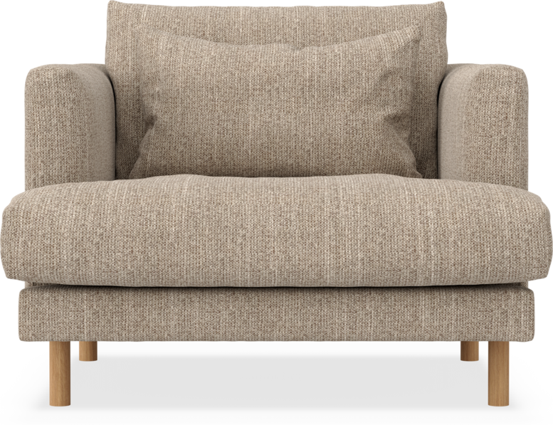 Harper - Fåtölj - Brun