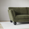 Madison Lux - 2-sits soffa med schäslong vänster - Grön