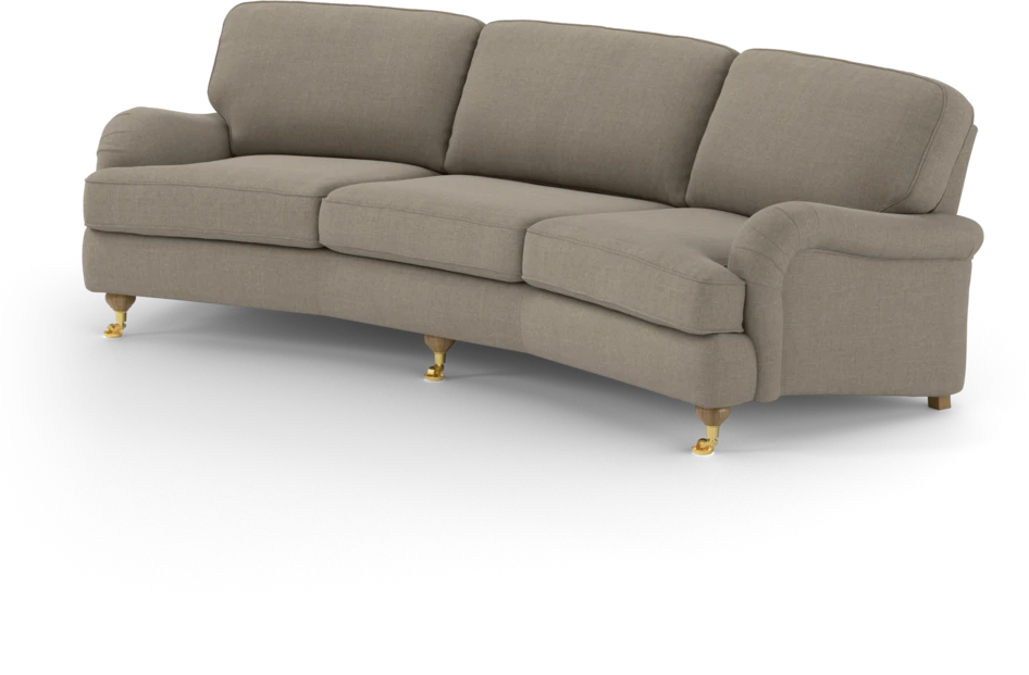 Oxford - 3-sits soffa svängd - Beige