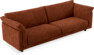 Cherrie - 4-sits soffa, fast klädsel - Orange