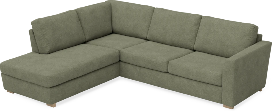 Friday - 2,5-sits soffa med divan vänster - Vit