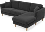 Eden - 2,5-sits soffa med schäslong - Grå