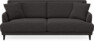 Macy Lux - 3-sits soffa - Svart