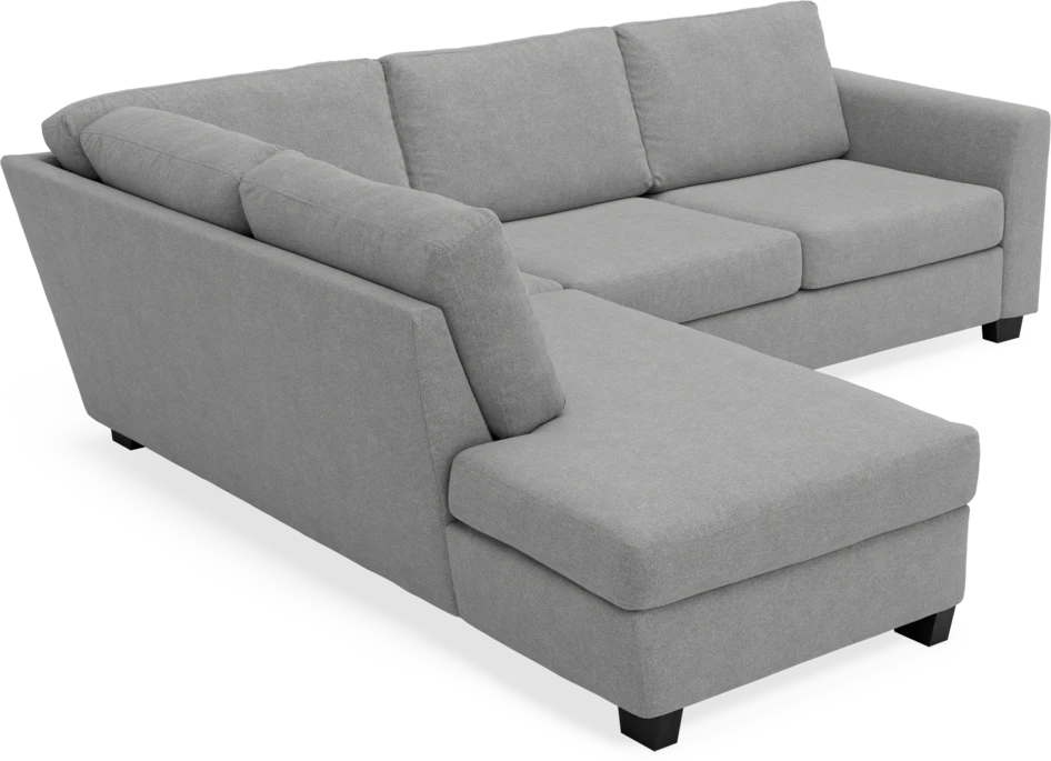 Friday - 2,5-sits soffa med divan vänster - Grå