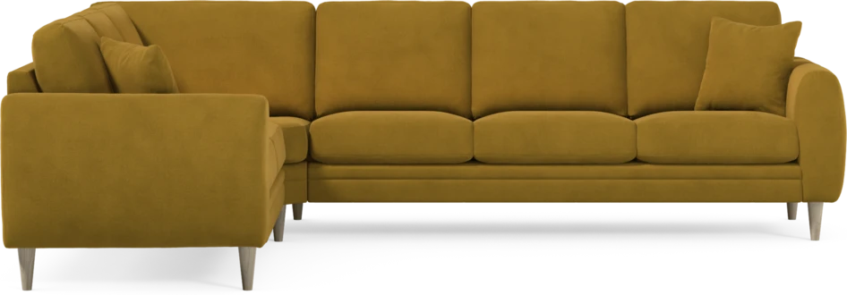Eden - Hörnsoffa, 2+3-sits - Gul
