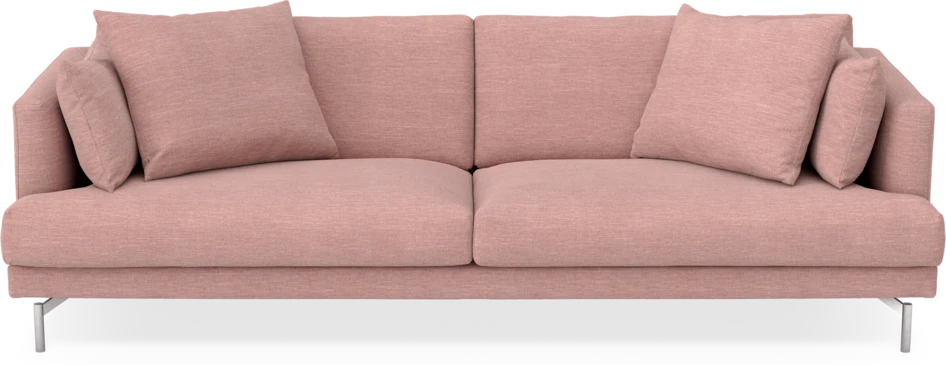 Harper - 4-sits soffa - Rosa