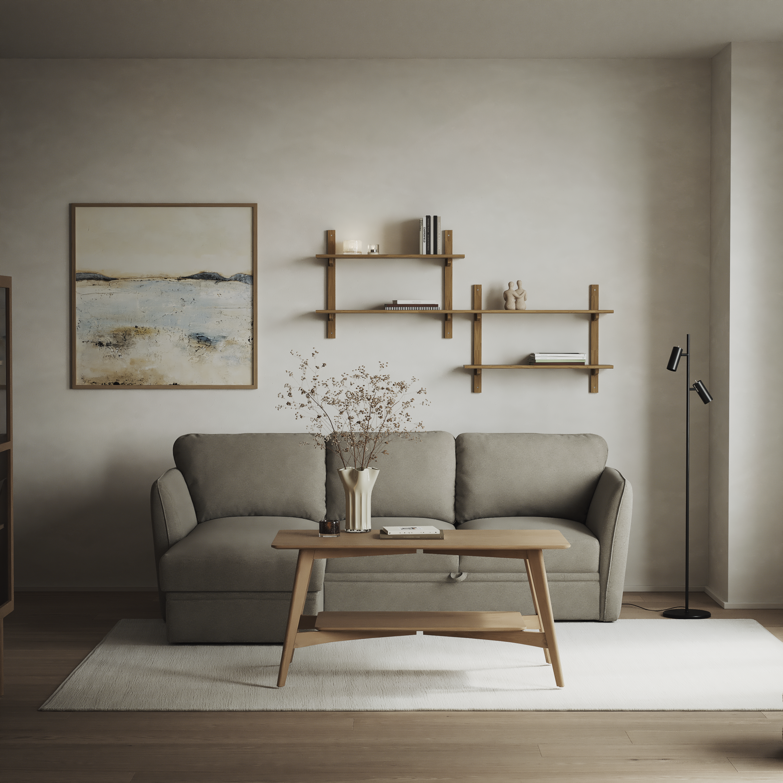Öland - Bäddsoffa med schäslong vänster - inspiration