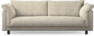 Cherrie - 3-sits soffa, hel dyna, fast klädsel - Beige