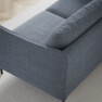 Madison Lux - 3-sits soffa med divan höger - Blå