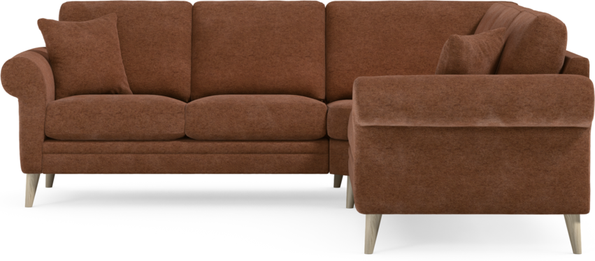 Eden - Hörnsoffa, 2+2-sits - Orange