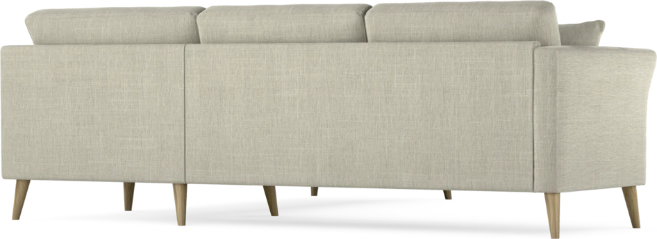 Eden - Hörnsoffa, 2,5+2,5-sits - Beige