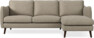 Madison Lux - 2-sits soffa med schäslong höger - Beige