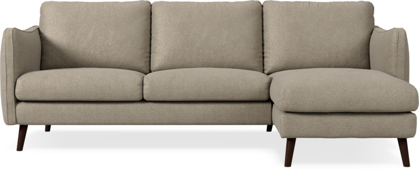 Madison Lux - 2-sits soffa med schäslong höger - Beige