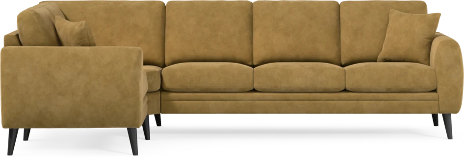 Eden - Hörnsoffa, 1+3-sits - Gul