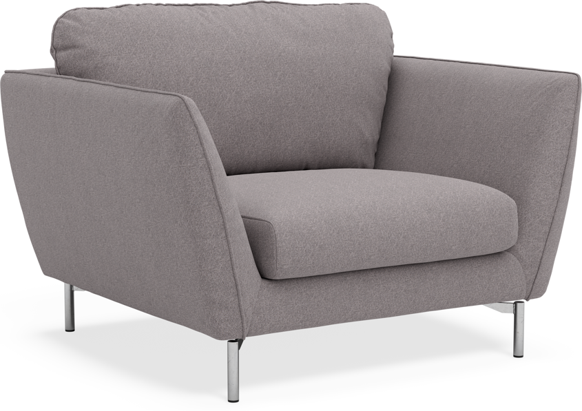 Madison Lux - Fåtölj, 70 cm - Grå