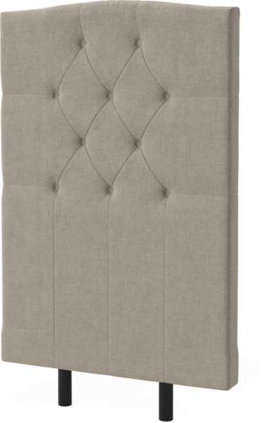 Asperö välvd - sänggavel, 90-180 cm - Beige
