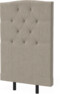Asperö välvd - sänggavel, 90-180 cm - Beige