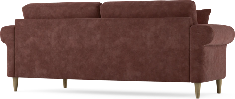 Eden - 2,5-sits soffa svängd - Röd