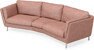 Madison - 3-sits soffa svängd, 90 cm - Röd