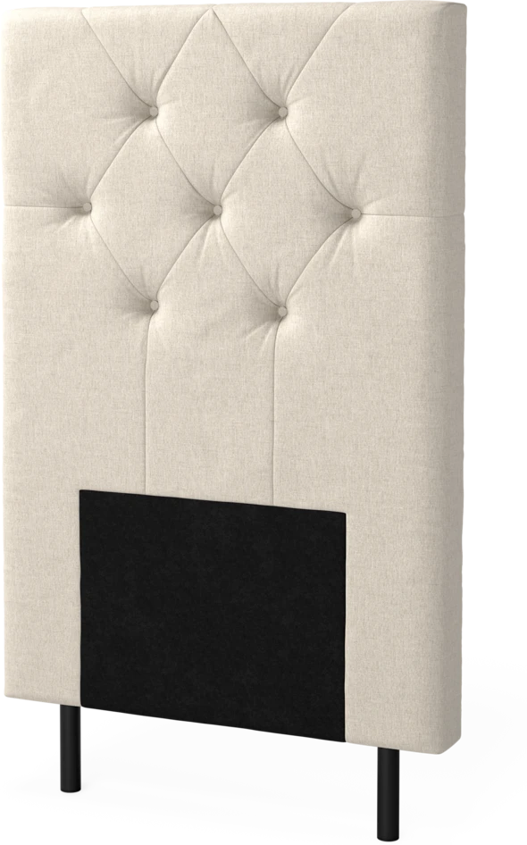 New York pikerad - Sänggavel, 90-210 cm - Beige
