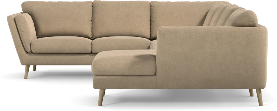 Madison Lux - Hörnsoffa med schäslong höger - Beige
