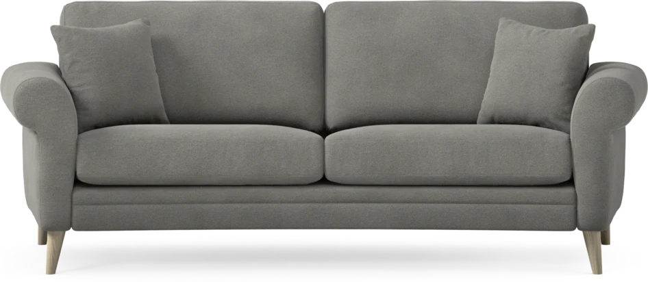 Eden - 2,5-sits soffa svängd - Grå