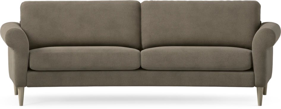 Bridge - 3-sits soffa svängd - Beige