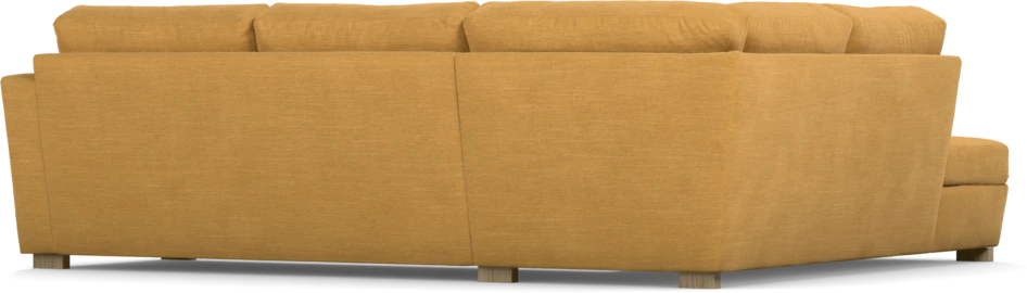 Friday - 2,5-sits soffa med divan vänster - Gul