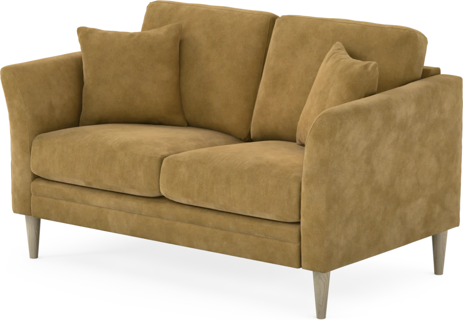Eden - 2-sits soffa - Gul