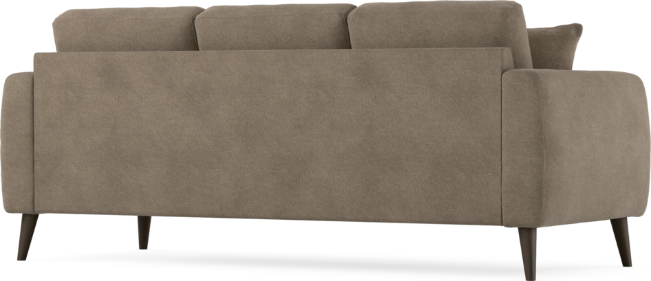 Eden - 3-sits soffa - Brun
