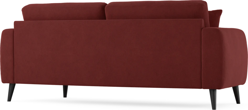 Eden - 2,5-sits soffa svängd - Röd