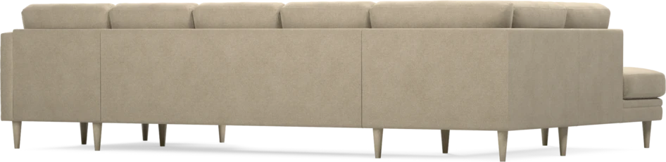 Eden - 3-sits soffa med divan vänster och schäslong höger - Beige