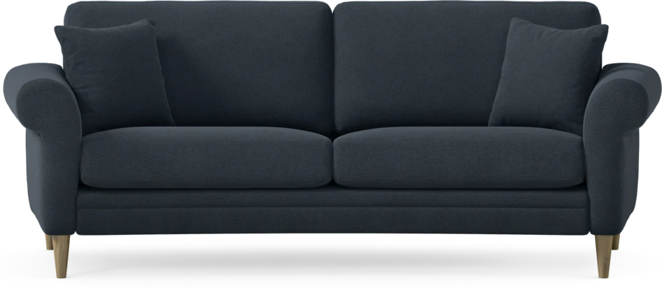 Eden - 2,5-sits soffa svängd - Blå