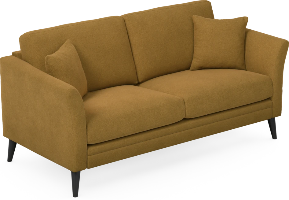 Eden - 2,5-sits soffa - Gul