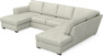Friday - 3-sits soffa med schäslong vänster och divan höger - Beige