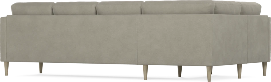 Eden - Hörnsoffa, 1+3-sits - Brun