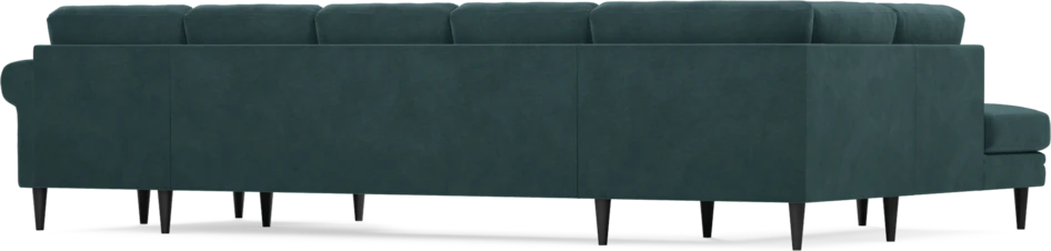 Eden - 3-sits soffa med divan vänster och schäslong höger - Blå