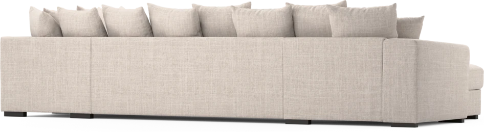 Town - 3-sits soffa med divan höger och schäslong vänster - Beige