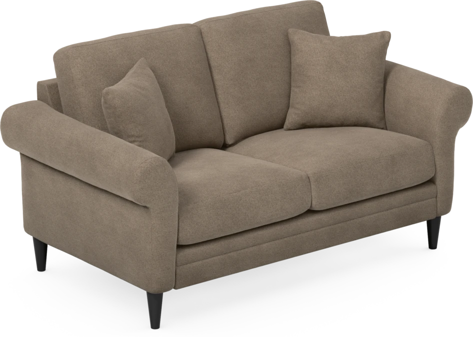 Eden - 2-sits soffa - Brun