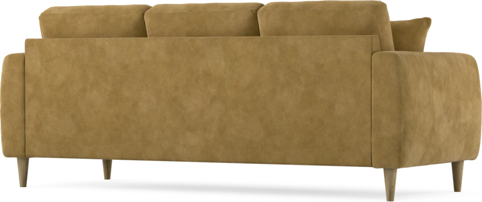 Eden - 3-sits soffa - Gul