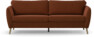 County - 2,5-sits soffa - Röd