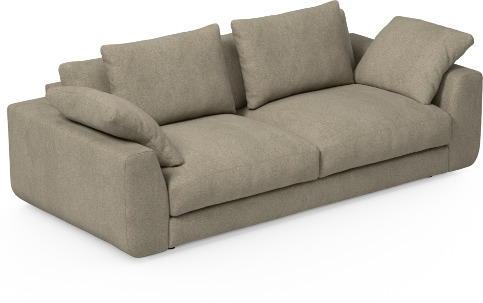 Amie - 3-sits soffa - Grå