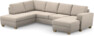 Friday - 3-sits soffa med divan vänster och schäslong höger - Beige