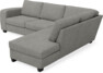 Friday - 2,5-sits soffa med divan höger - Grå