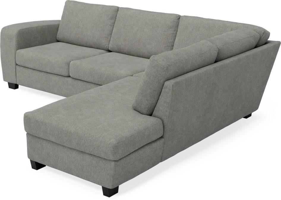 Friday - 2,5-sits soffa med divan höger - Grå