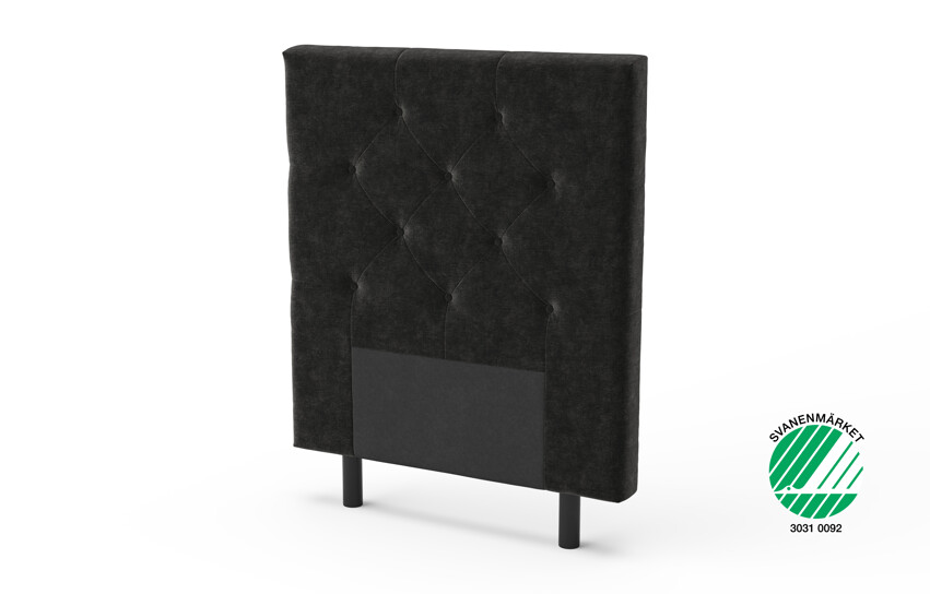 Feel - Sänggavel, B 90-140 cm - Svart