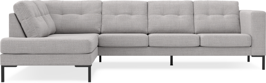 Rio - 3-sits soffa med divan vänster - Grå