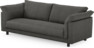 Cherrie - 3-sits soffa, hel dyna, fast klädsel - Grå