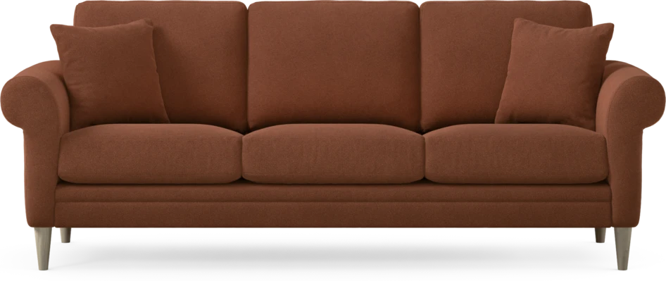 Eden - 3-sits soffa - Orange