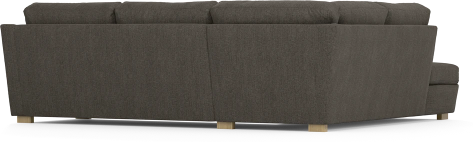 Friday - 2,5-sits soffa med divan vänster - Brun